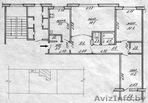 Продам СРОЧНО 3-х комнатную квартитру  - Изображение #1, Объявление #46661