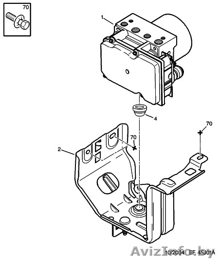 Блок ABS Bosch 8.0 № 9649988280 - Изображение #1, Объявление #323520