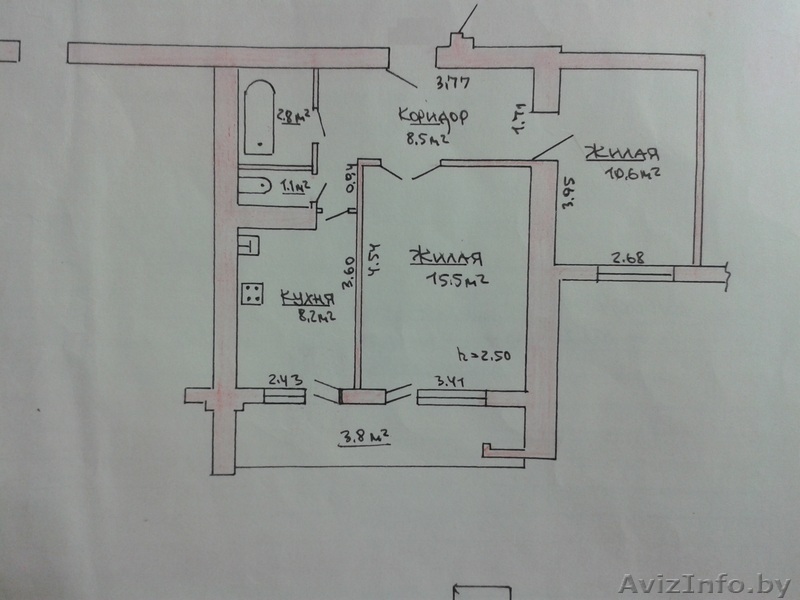 Очень уютная 2-х комнатная квартира, не агентство, ул. Горького, капитальный рем - Изображение #1, Объявление #852342