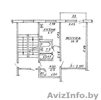Продается однокомнатная квартира по ул. Домбровского - Изображение #1, Объявление #859642