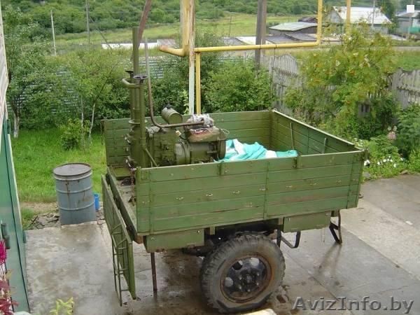 Буровая установка УДВ-25 шнекового бурения на базе прицепа - Изображение #1, Объявление #1334708