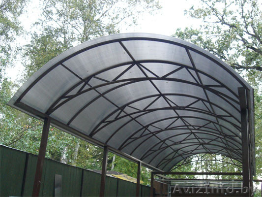 Навес без поликарбоната консультация по телефону - Изображение #1, Объявление #1404224