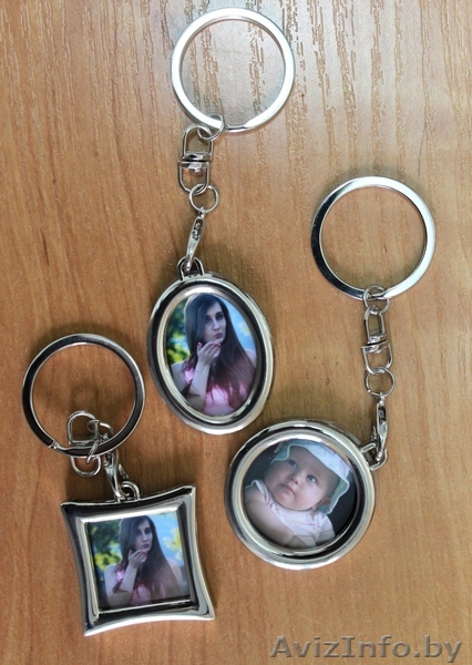 Брелки с фотографией металлические - Изображение #1, Объявление #1409380