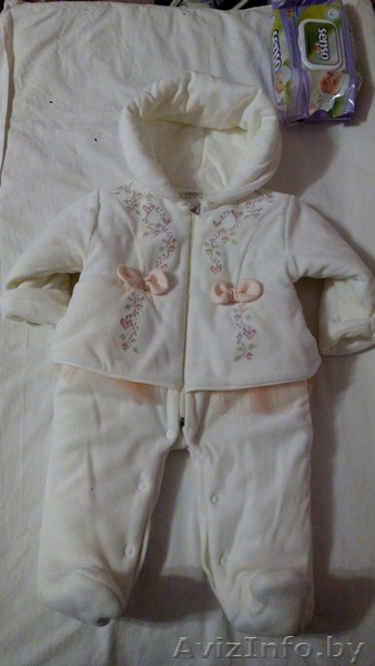Продам Камбинизон, сплошной, утепленный, молочного цвета - Изображение #1, Объявление #1539484