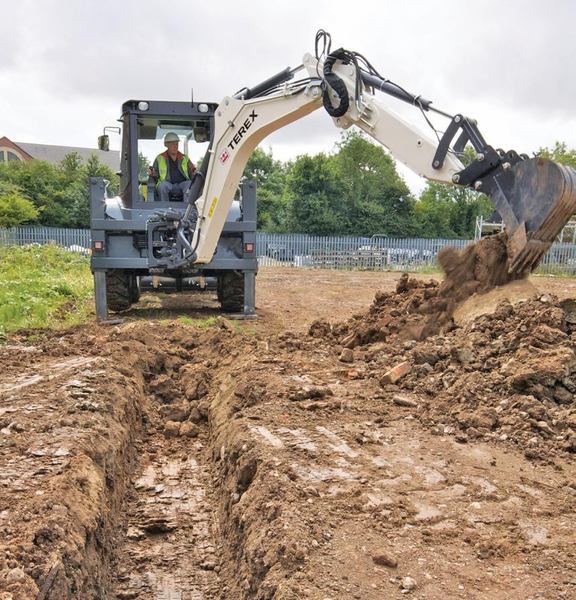 Копка траншей экскаватор  Terex 860 - Изображение #1, Объявление #1682442