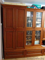 Блок-стенка 4 секции, дубовый шпон - Изображение #1, Объявление #784166