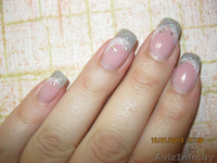 наращивание ногтей в гродно! недорого! спешите - Изображение #2, Объявление #842014