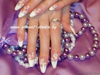 	 Наращивание ногтей гелем, коррекция, покрытие гель-лаком . - Изображение #2, Объявление #1071833
