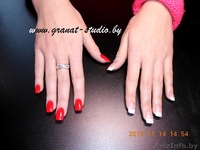 	 Наращивание ногтей гелем, коррекция, покрытие гель-лаком . - Изображение #6, Объявление #1071833