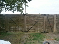 Плетеная изгородь в деревянной рамке - Изображение #3, Объявление #1441484