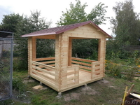 Деревянная беседка в наличии со склада - Изображение #1, Объявление #1484566