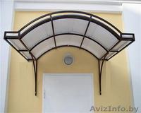 Навесы и козырьки металлические от производителя - Изображение #2, Объявление #1515562