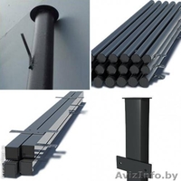 Столбы металлические под сетку, под профлист с бесплатной доставкой - Изображение #5, Объявление #1562896