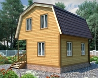 Дом из бруса сруб Гамлет 6х6 установка на заказ - Изображение #3, Объявление #1623418