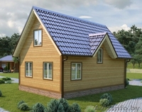 Дом из бруса сруб Игнат 6х9 установка на заказ - Изображение #1, Объявление #1623421