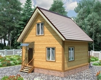 Дом из бруса сруб Ирис 6х6 установка на заказ - Изображение #2, Объявление #1623422