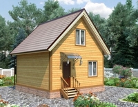 Дом из бруса сруб Ирис 6х6 установка на заказ - Изображение #3, Объявление #1623422