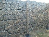 Декоративная покраска бетонных заборов - Изображение #5, Объявление #1652746