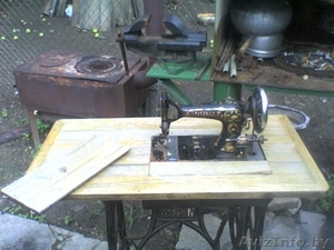 рабочая немецкая швейная машинка GRITZNER DURLAH 19век ножная  - Изображение #1, Объявление #70334