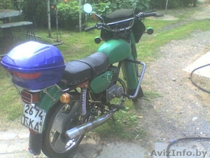 мотоцикл МИНСК 125 1992г.в на ходу,документы,внешний тюнинг, форсированый двигат - Изображение #3, Объявление #70338