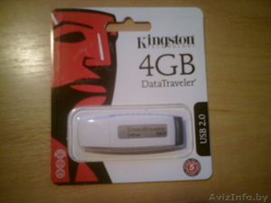USB 2.0 Флешка kingston на 4 Gb - Изображение #1, Объявление #203161
