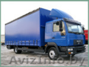 Грузоперевозки тентованным ман 5 тонн