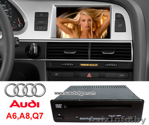 Audi A6 A8 Q7стереорадиоDVD проигрывател GPS naviТВIPOD - Изображение #1, Объявление #572535