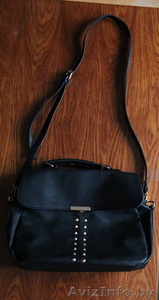 Продам новую сумку. черная, с шипами - Изображение #1, Объявление #886491