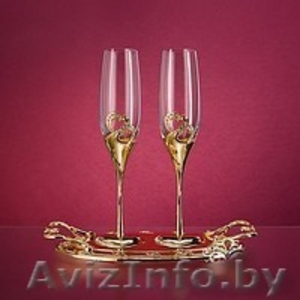 Эксклюзивные Подарочные и Свадебные Бокалы под Шампанское со стразами Swarovski - Изображение #8, Объявление #901081