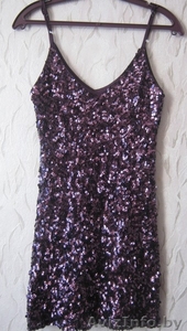 Платье с феолетовыми паетками - Изображение #1, Объявление #902530