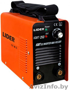 Сварочный аппарат инверторного типа  LIDER IGBT- 250 + ПОДАРОК - Изображение #1, Объявление #898664