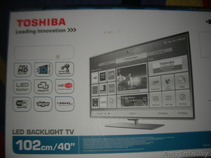  Продам телевизор Toshiba 40L7363 Full HD, Wi-Fi, 3D, Skape, c LED под - Изображение #1, Объявление #1351689