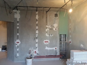 Электромонтажные работы под ключ,  договор,  гарантия в Минске.