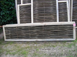 Плетеная изгородь в деревянной рамке - Изображение #2, Объявление #1441484