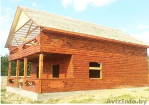 Дом-Баня из бруса готовые срубы с установкой-10 дней недорого Вилейка