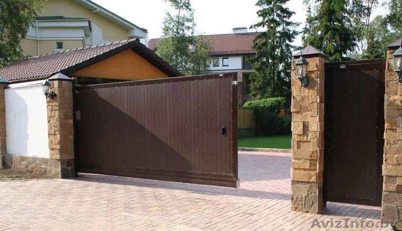 ворота откатные - Изображение #1, Объявление #55809