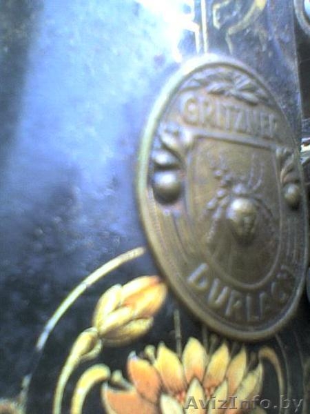 рабочая немецкая швейная машинка GRITZNER DURLAH 19век ножная  - Изображение #4, Объявление #70334