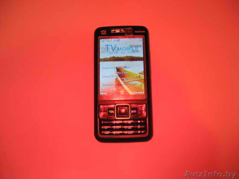 Продам стильный телефон нокиа TV A1000+ с прорезининым корпусом немного б\у - Изображение #2, Объявление #68589