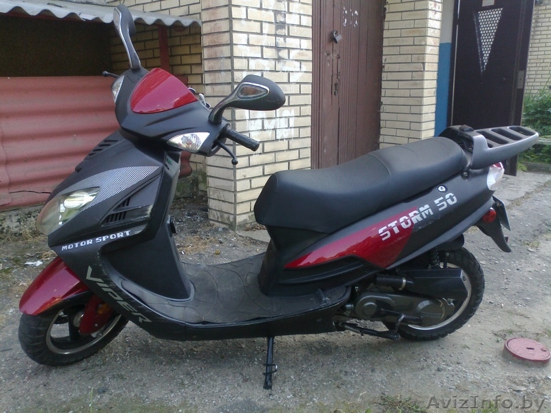 Скутер,Вайпер-Шторм 50, 2008 г.в., 2-местный,4-тактный, 49.9кб.см. - Изображение #1, Объявление #578243