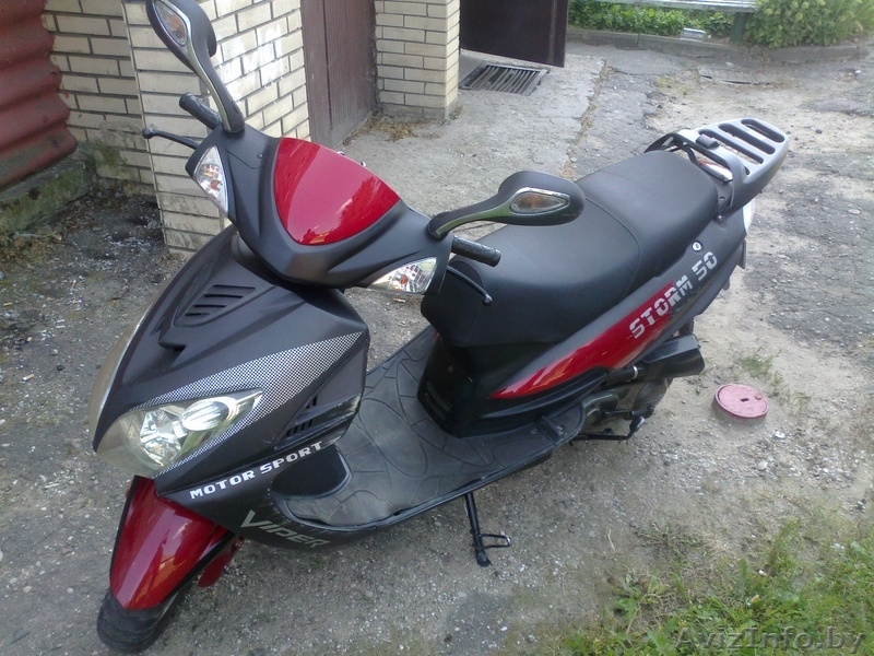 Скутер,Вайпер-Шторм 50, 2008 г.в., 2-местный,4-тактный, 49.9кб.см. - Изображение #3, Объявление #578243