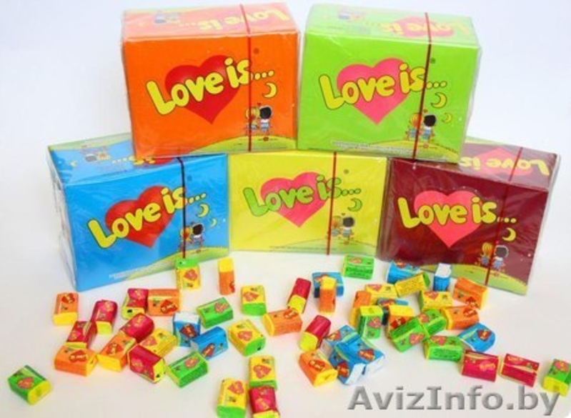 Жвачки LOVE IS в Гродно - Изображение #4, Объявление #765157