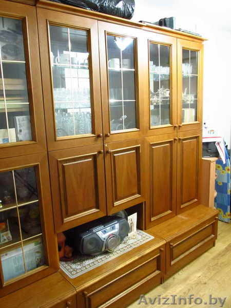 Блок-стенка 4 секции, дубовый шпон - Изображение #2, Объявление #784166