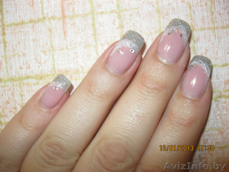 наращивание ногтей в гродно! недорого! спешите - Изображение #2, Объявление #842014