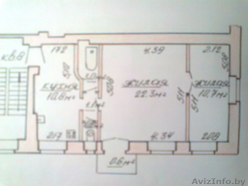 продам 2-х комнатную квартиру в РБ, г. Гродно, в историческом центре города. - Изображение #2, Объявление #863351