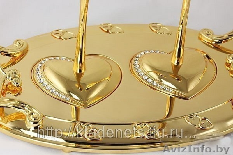 Свадебные Бокалы.Бокалы для свадьбы.Бокалы усеянные стразами Swarovski - Изображение #8, Объявление #889986