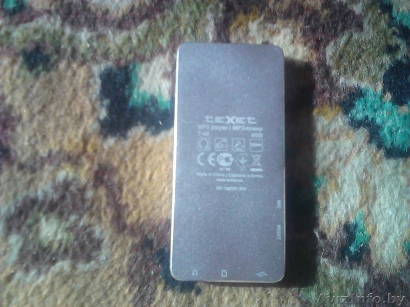 mp3 плеер texet T-40 - Изображение #2, Объявление #973206