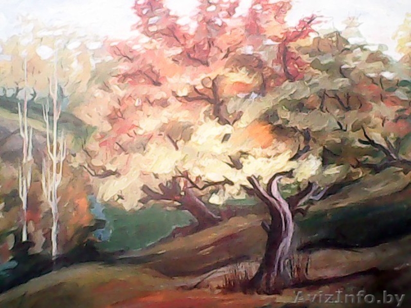 картины холст масло 80-ые годы 20-го века - Изображение #7, Объявление #984315