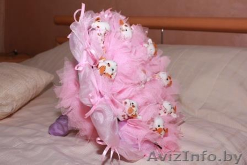 Букеты из мягких игрушек к выписке из Роддома и любому празднику в Гродно. - Изображение #2, Объявление #1170877