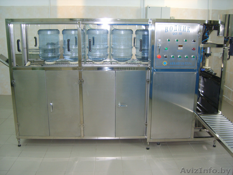Линия розлива бутилированной воды в 19 л. бутыли производства  - Изображение #1, Объявление #1220938