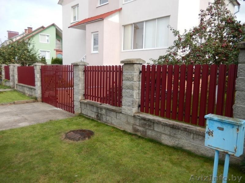 Заборы из профнастила. - Изображение #4, Объявление #1219301